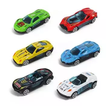 Подарочная модель автомобиля из сплава гоночная игрушечная машина подарочная машина мини-украшение на заносе для мальчика