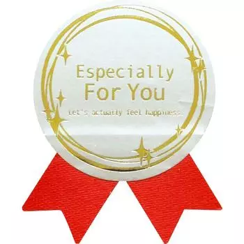 Подарочная печать бренда Taka, специально для вас, диаметр 32 мм, белая 22-4036