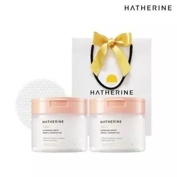 Подарочная сумка Haerin One Kill Lip & Eye Remover Pads Set of 2 Cleansing Pads