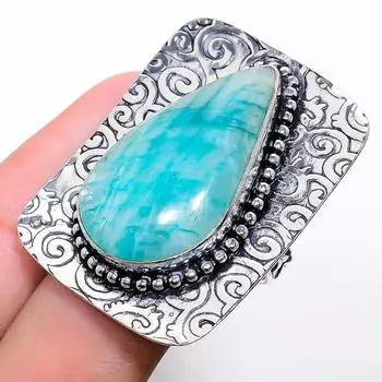 Подарочное кольцо из стерлингового серебра 925 пробы с натуральным радужным лунным камнем, размер 9 u9L23