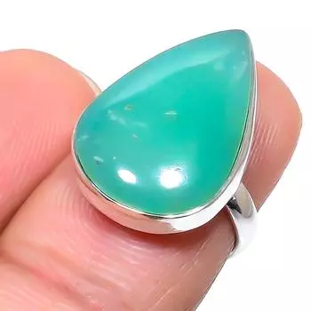 Подарочное кольцо ручной работы из твердого серебра 925 пробы с натуральным африканским аметистом S.6 i5s12