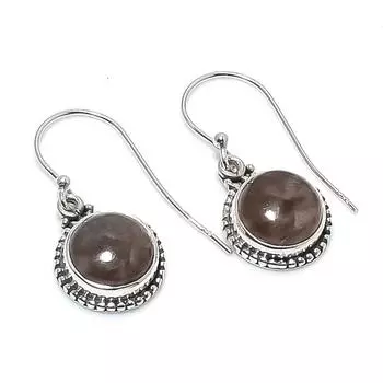 Подарочные серьги из натурального ископаемого коралла 925 пробы из твердого серебра 1,25 дюйма n8B59