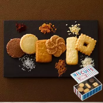 Подарочные сладости Популярный рейтинг Печенье Shiseido Parlor Biscuits 20 штук 6 видов Canel Amand Vanille 3 штуки каждого Chocolate Sucre 4 штуки Стильный подарок