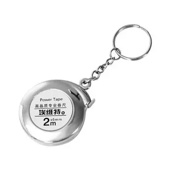 Подарочный брелок-линейка, рулетка, брелок для ключей, измерительные инструменты, выдвижная линейка «сделай сам», домашняя розы красного