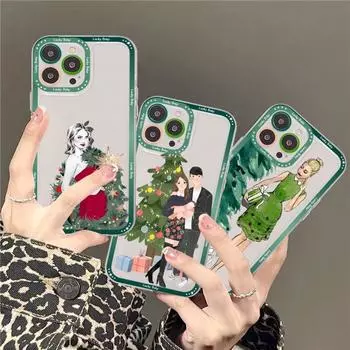 Подарочный чехол для телефона «Рождественская елка для девочки» для Samsung A 10, 20, 30, 70, 13, 21, 32, 72, 22, 51, 52, 53, 71, 73, 32, 4g, 32, 5g, Fundas Samsung A10