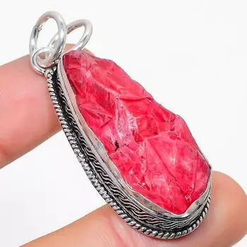 Подарочный кулон из стерлингового серебра 925 пробы с натуральным кристаллом и титаном 2,29 дюйма S6V44