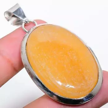 Подарочный кулон из стерлингового серебра 925 пробы с натуральным септерианом Нудалом 2,29 дюйма r9i54