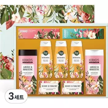 Подарочный набор Aekyung AK Perfume Edition D1, 3 комплекта, набор популярной корейской косметики