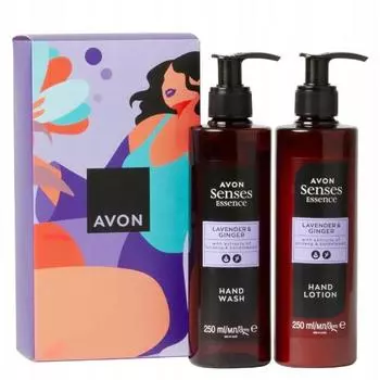 Подарочный набор Avon Senses - Крем для рук «Лаванда и имбирь»