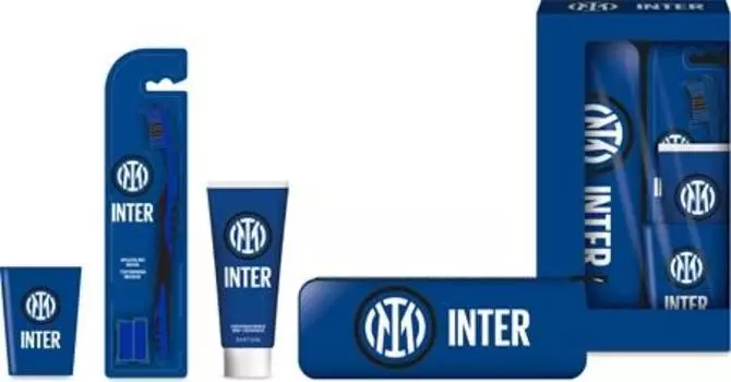 Подарочный набор для гигиены полости рта EP Line Inter, подарочная коробка для детей TU прозрачный