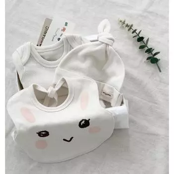 Подарочный набор для малышей Real Eco Organic Bodysuit, корейские детские товары