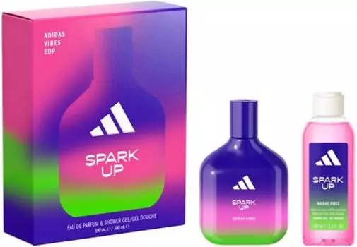 Подарочный набор для тела унисекс Adidas Vibes Spark Up TU