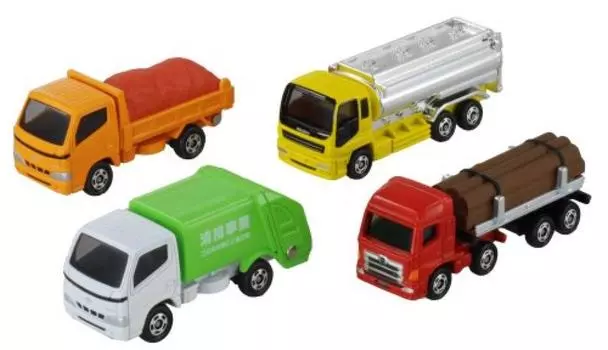 Подарочный набор для транспортировки грузовиков Tomica