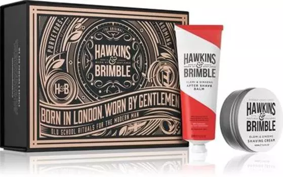 Подарочный набор для ухода за волосами Hawkins & Brimble Мужской подарочный набор TU прозрачный