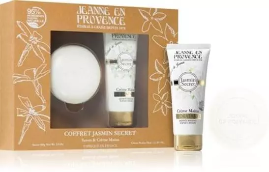 Подарочный набор для женщин Jeanne en Provence Jasmin Secret TU прозрачный