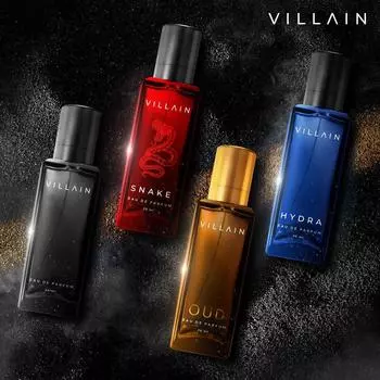 Подарочный набор духов Villain Rebel Luxury для мужчин 4x20 ML | духи с стойким ароматом | Электронная обработка данных
