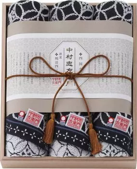 Подарочный набор «Имабари» Накамура Чузаемон на день рождения, новая семья, сделано в Японии, 3 лица [деревянная коробка] День матери, День отца, подарок, жизнь,