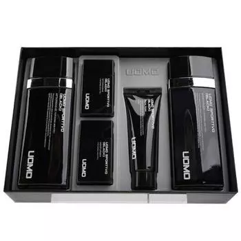 Подарочный набор из 2 предметов для ухода за кожей Homme Black для мужчин