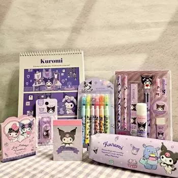 Подарочный набор канцелярских товаров CG Mall Sanrio Kuromi