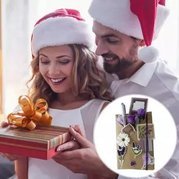 Подарочный набор на тему чтения «Свидание вслепую» с компаньоном по чтению, закладкой-ручкой в ретро-упаковке для чтения