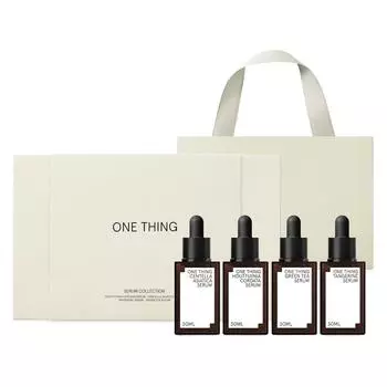 Подарочный набор One Thing Serum из 4 предметов + сумка для покупок, 1 набор
