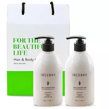 Подарочный набор шампуня Incannu Beer Yeast 500 мл, 2 шт.