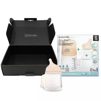 Подарочный набор силиконовых бутылочек Swabinex Zero Zero, корейские детские товары A/0~6 months