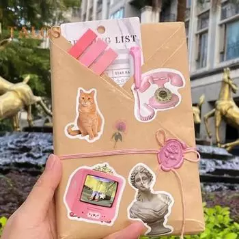 Подарочный набор «Свидание вслепую с книгой» Романтические подарки своими руками с закладками для аннотаций к книгам Обзор закладок Наклейки с двумя наконечниками Маркер F