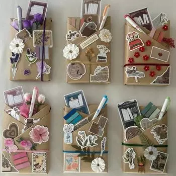 Подарочный набор «Свидание вслепую с книгой» Романтические подарки своими руками с закладками для аннотаций к книгам Обзор закладок Наклейки с двумя наконечниками Маркер B