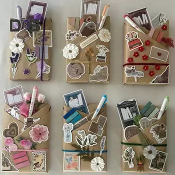 Подарочный набор «Свидание вслепую с книгой» Романтические подарки своими руками с закладками для аннотаций к книгам Обзор закладок Наклейки с двумя наконечниками Маркер A