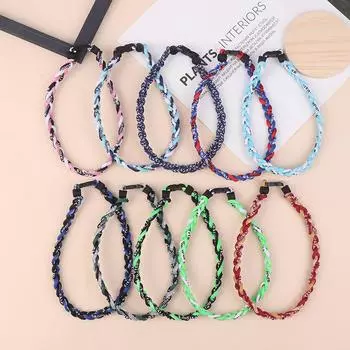 Подарок бейсбольной команды для любителей бейсбола. Три плетеных веревки «Торнадо» с мути — цвет на выбор