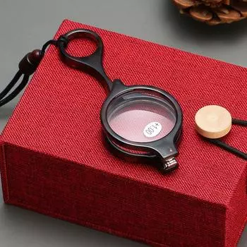 Подарок для родителей Очки для чтения Очки для пресбиопов Очки для подвешивания на шею Мини-очки для пожилых людей black-350