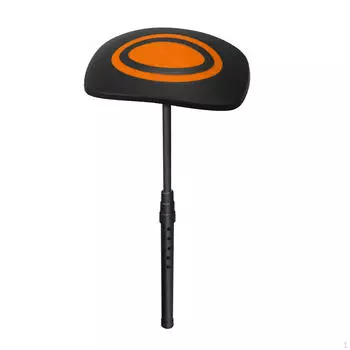 Подарок для сумки для гольфа, регулируемая система для путешествий с защитой клюшки Black Orange