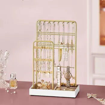 Подарок для женщин с подставкой для сережек и органайзером для ювелирных изделий