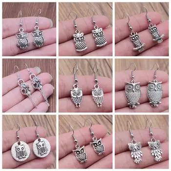Подарок дочери, 1 пара серег с подвеской в виде совы и орла, модные украшения 2022 20x11mm-V116-B12618