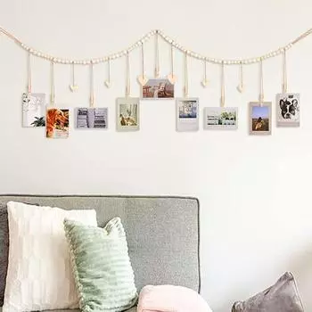 Подарок фото Подвесной зажим нескользящий тонкий настенный коврик держатель органайзер A