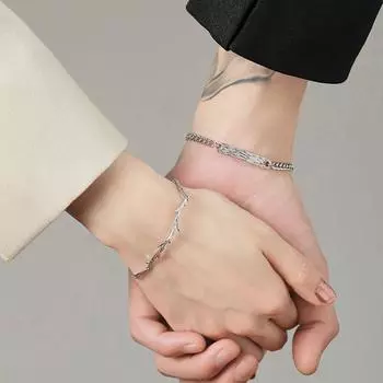 Подарок Медный Шарм Ветви Дерева Модные Ювелирные Изделия Браслет Для Пары Браслет На Руку Корейский Стиль Браслет