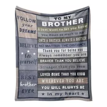 Подарок мужу на день рождения от жены Романтическое одеяло на День отца для него Мягкое плюшевое одеяло для годовщины свадьбы Рождественский подарок на день рождения S