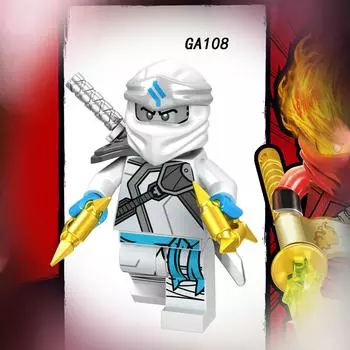 Подарок на день рождения GA108 Фигурки Блоки Кирпичи Куклы Игрушки своими руками