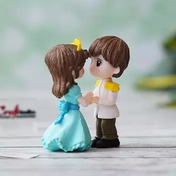 Подарок на День святого Валентина для парня или девушки | Статуэтка для пары принца и принцессы, украшение ко Дню святого Валентина | Подарок на День святого Валентина