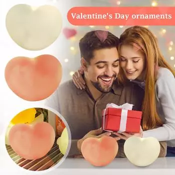 Подарок на День святого Валентина Персонализированное украшение Ночной светильник «Любовь» One Size розовый