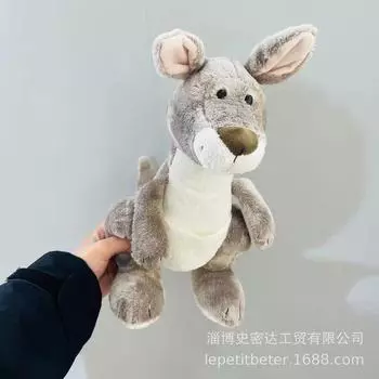 Подарок на День защиты детей Плюшевая игрушка Кенгуру Милый мультяшный ребенок Кукла Кукла Пара Подарок на день рождения small full length 25cm