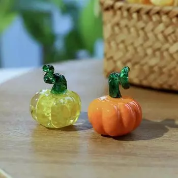 Подарок на Хэллоуин и День благодарения Украшение рабочего стола Сельский красочный тыквенный шар Орнамент