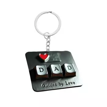 Подарок на праздничный день Love Fun Keychain Keychain, интересное украшение для брелка One Size