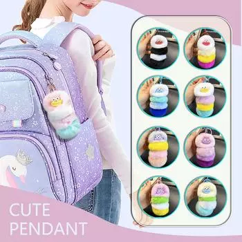 Подарок «Назад в школу» Брелок для ключей Подарок ученику начальной школы Подарок «Назад в школу» Брелок «Назад в школу» Мягкий плюшевый насекомое One Size