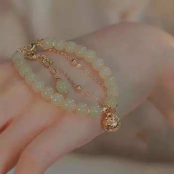 Подарок подруге из бисера, цинк, сплав цинка, аксессуары для одежды, браслет в стиле ретро, женский браслет, браслет в корейском стиле