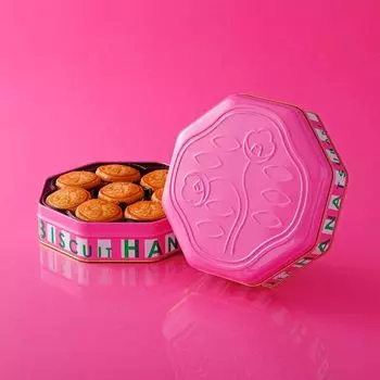 подарок Популярные сладости Рейтинг Печенье Печенье Shiseido Parlor Hanatsubaki 24 штуки Ограниченная банка Pink Pop Tokyo сувенир Ограниченная упаковка Празднование