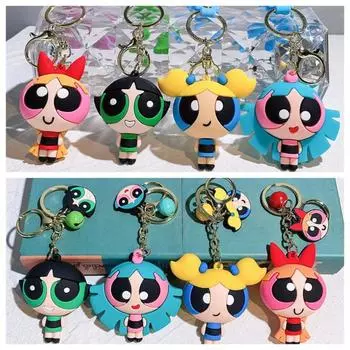 Подарок Суперкрошки Сумка Подвеска Мультфильм ПВХ Брелок Кукла Милый Уникальный 4