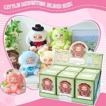 Подарок-сюрприз Милые украшения, украшения для мобильных телефонов, 6 кукол Модные куклы, украшения для фигурок (6 шт.) One Size белый