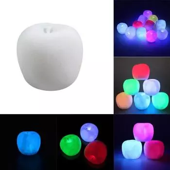 Подарок в сочельник светодиодный красочный светильник Apple Night Table Lamp Home Party Decor